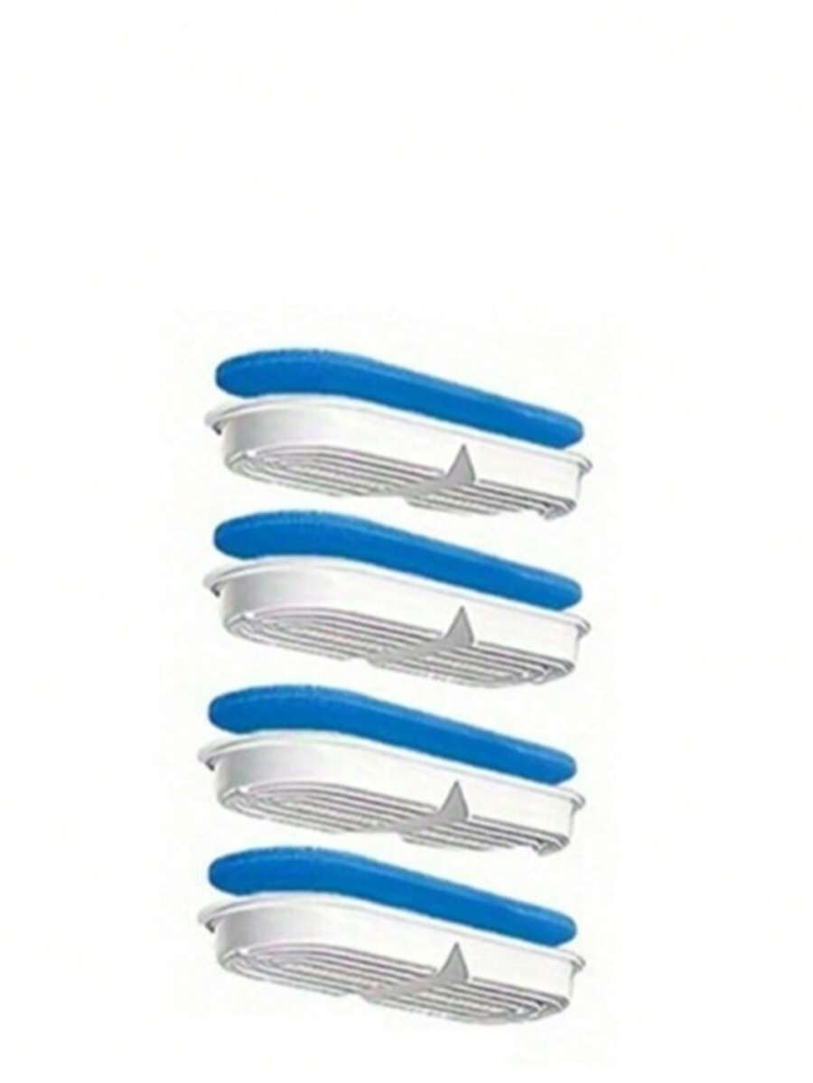 Blue replacement filter cartridge for pet automatic water fountains suitable for small and medium cats and dogs.