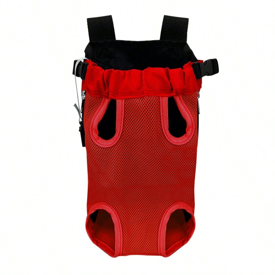 Pet Backpack, Breathable Mesh Dog/Cat Carrier Backpack For Small/Medium Pets, Portable Outdoor Travel Bag Cat Carrier Cat Bag