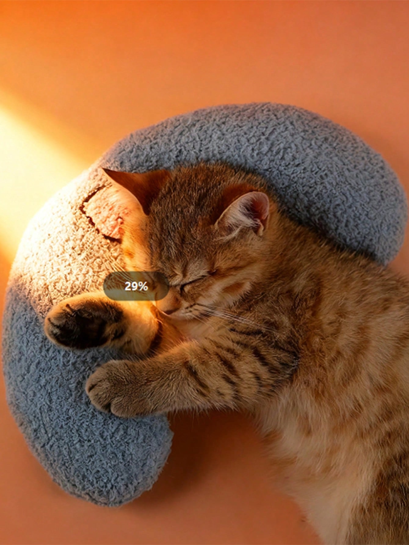 Pet Sleep Pillow, Fashionable Neck Protection Pillow For Cats, Deep Sleep, Puppy U-Shaped Pillow, Cat Supplies, Kitten Head Pillow, Dog Sleep Pillow, Cat Hugging Sleep Pillow, Machine Washable
