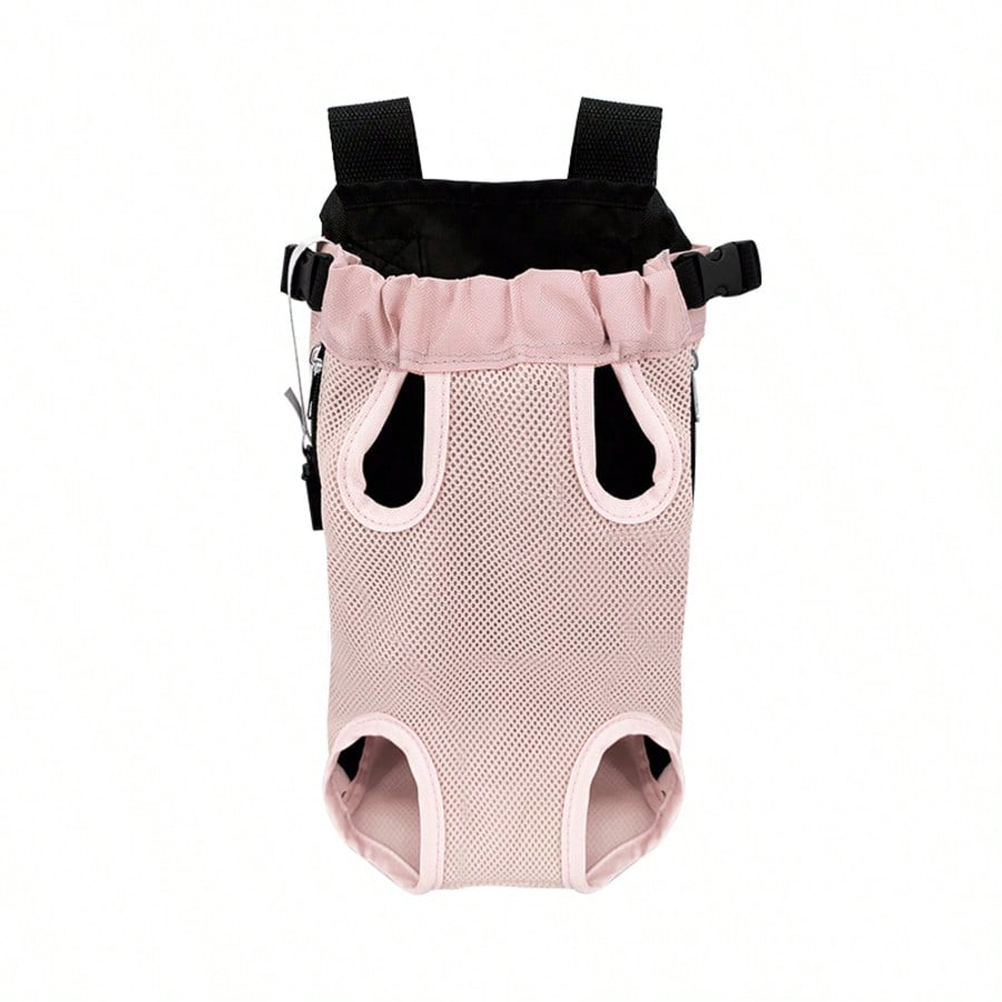 Pet Backpack, Breathable Mesh Dog/Cat Carrier Backpack For Small/Medium Pets, Portable Outdoor Travel Bag Cat Carrier Cat Bag