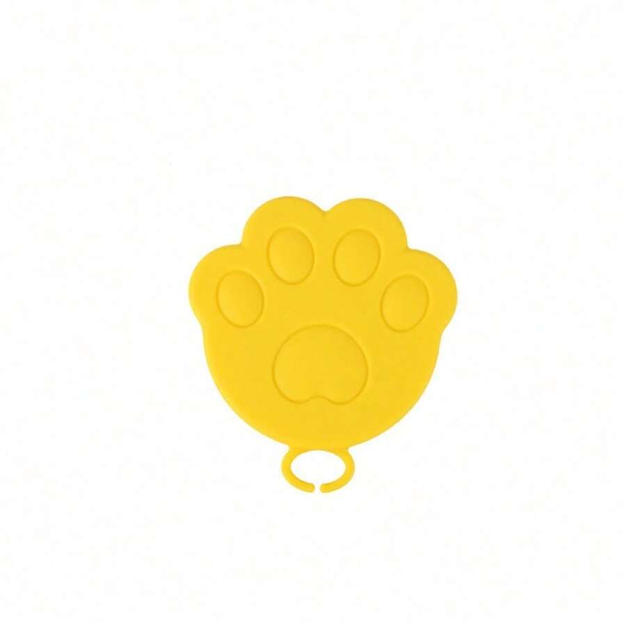 Multicolor cartoon silicone pet can lid seal cover for cat and dog food cans