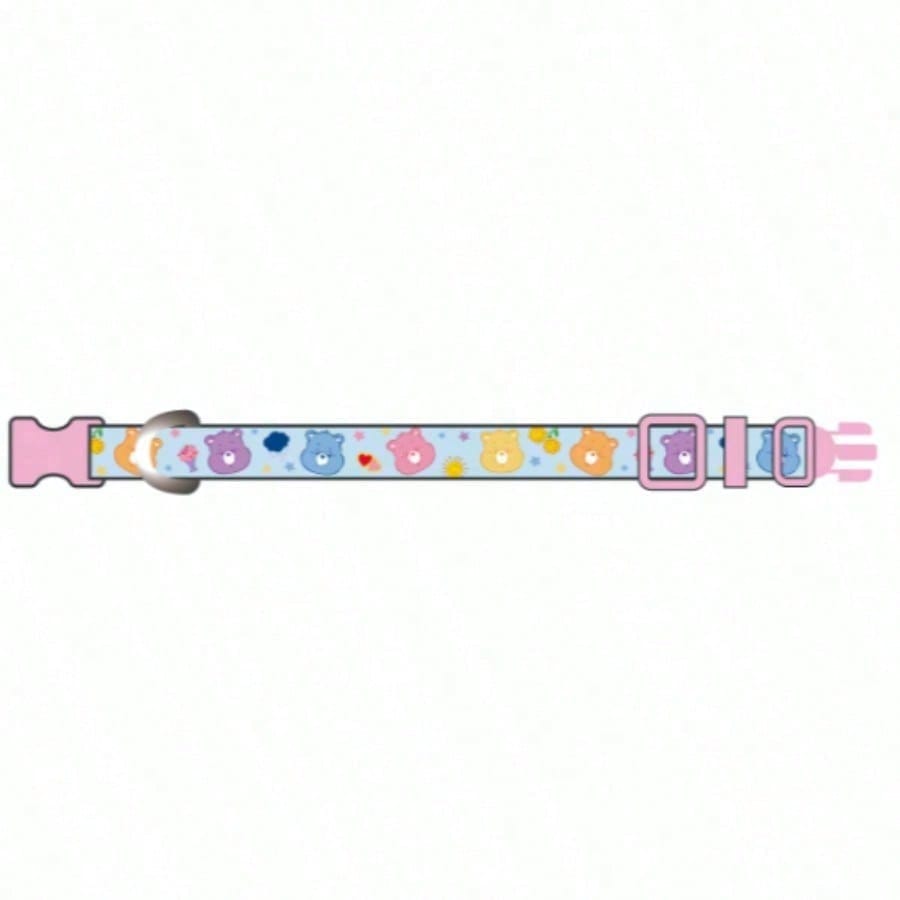 Green polyester X PENSIN pet collar with cartoon pattern and matching pendant for cats and dogs