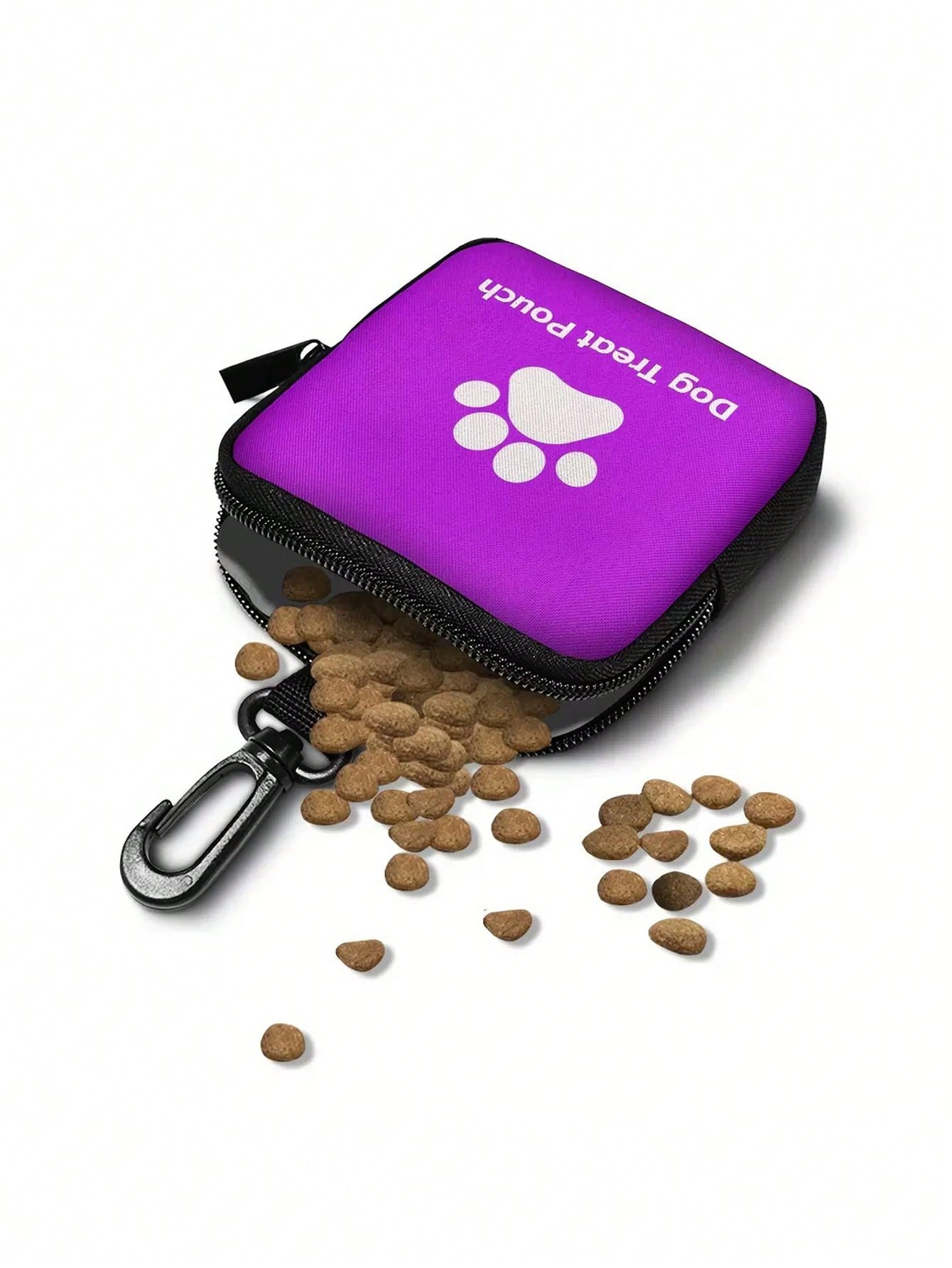 1 Pet Snack Bag; Zipper Closure Pet Training Snack Bag; Portable Pet Snack Bag; Pet Supplies