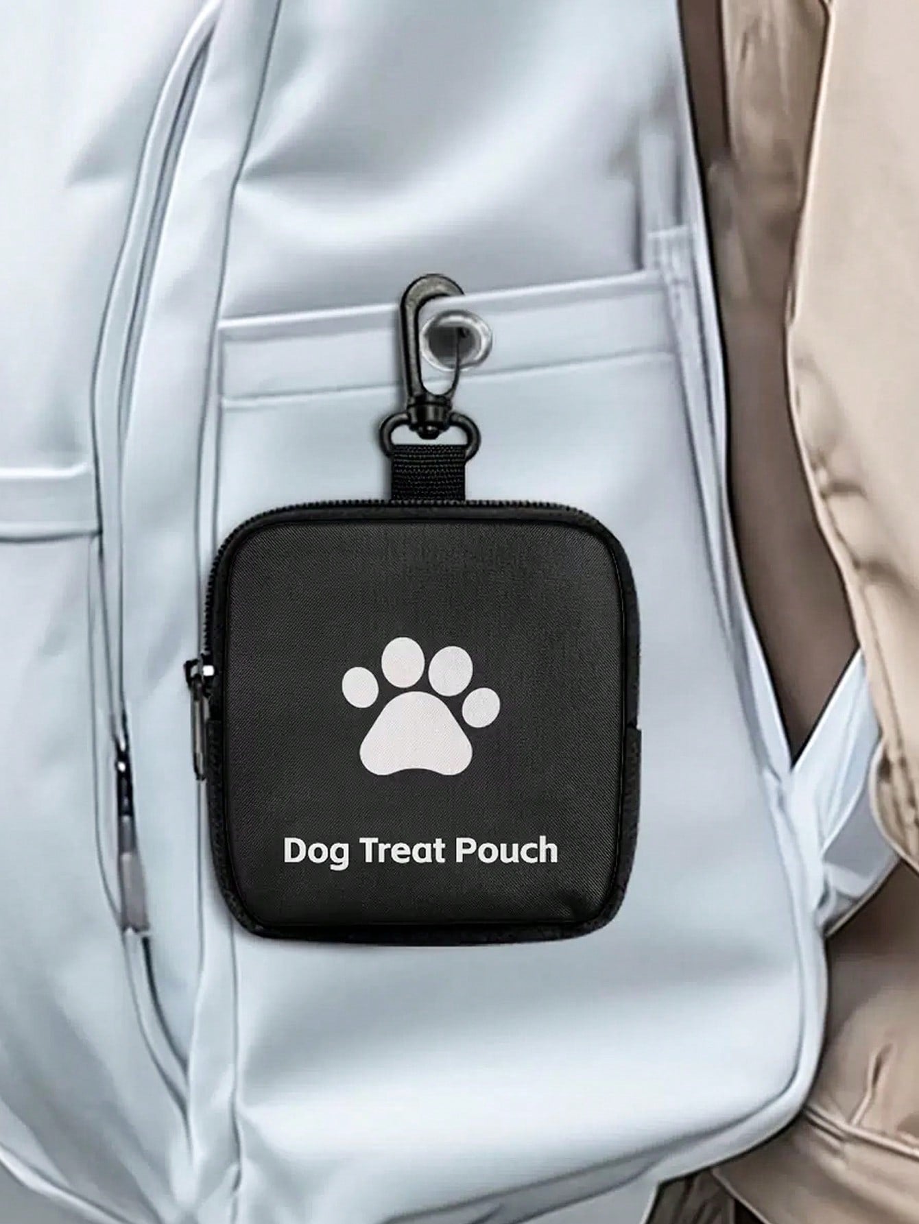 1 Pet Snack Bag; Zipper Closure Pet Training Snack Bag; Portable Pet Snack Bag; Pet Supplies