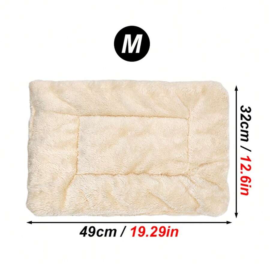 Multicolor soft warm polyester sleeping mat and nest pad for hamsters and small pets.