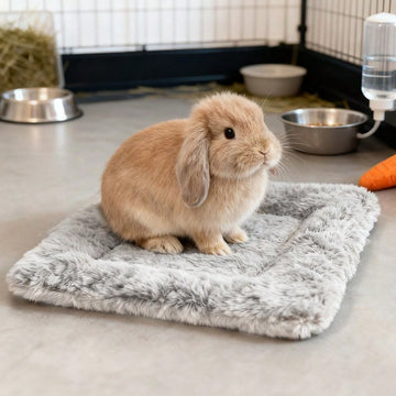 Multicolor soft warm polyester sleeping mat and nest pad for hamsters and small pets.