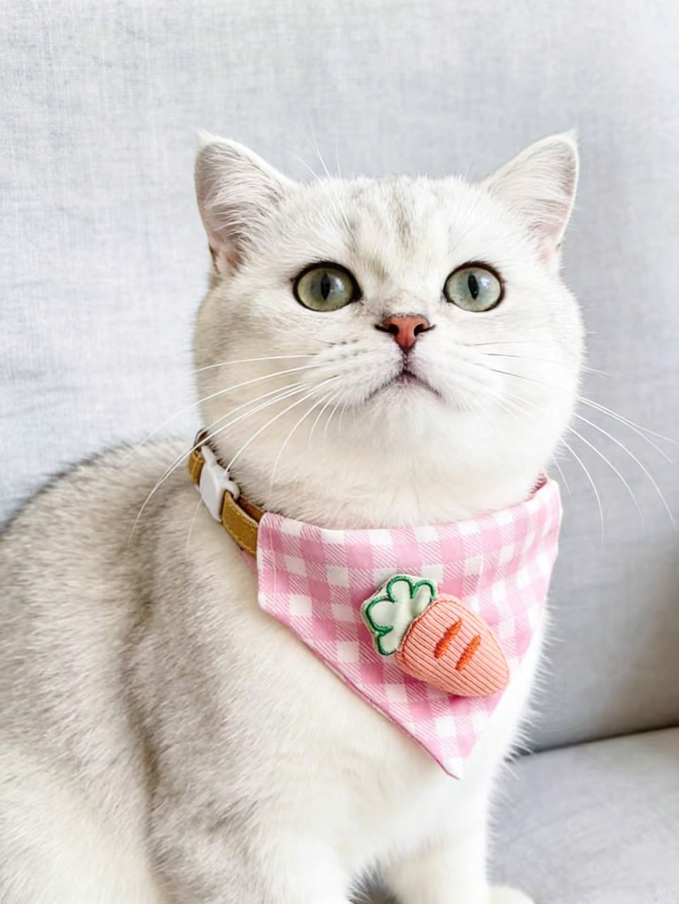 Multicolor polyester triangular pet bandana collar with cartoon design for cats and dogs, used as a cute drooling towel and pet accessory.