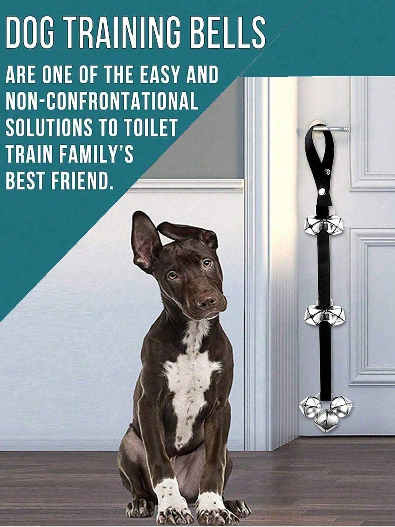 7pcs Extra Large & Loud 1.4" Adjustable Dog Doorbell, Potty Training, Easy To Train Puppies To Ring The Bell