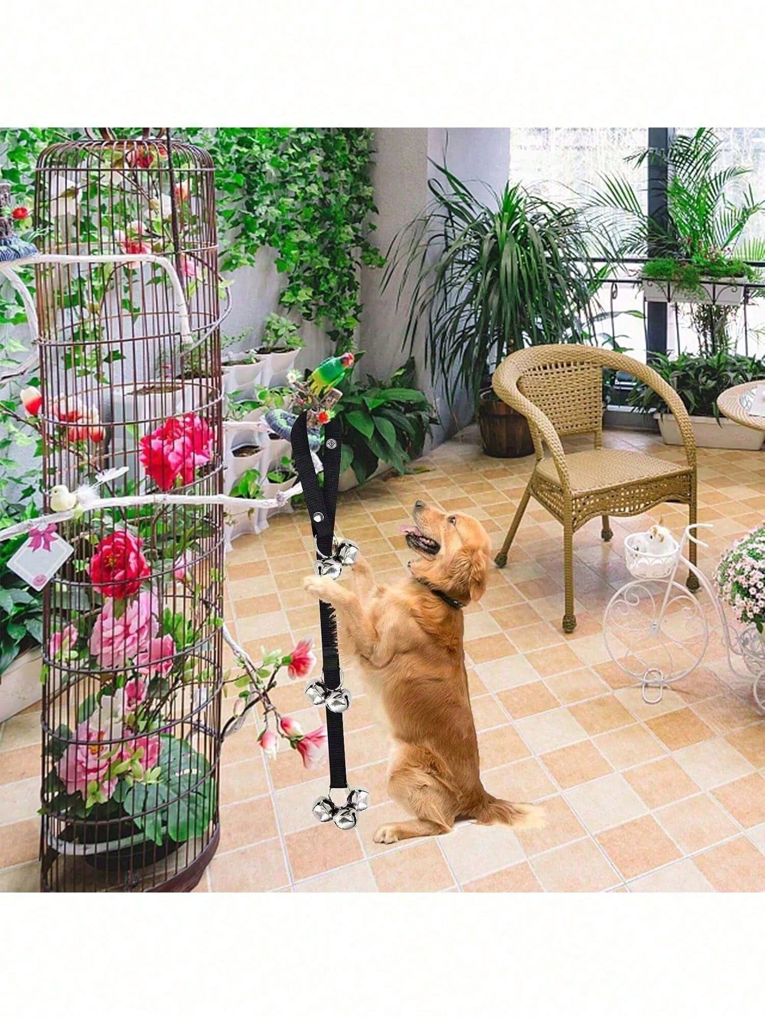 7pcs Extra Large & Loud 1.4" Adjustable Dog Doorbell, Potty Training, Easy To Train Puppies To Ring The Bell