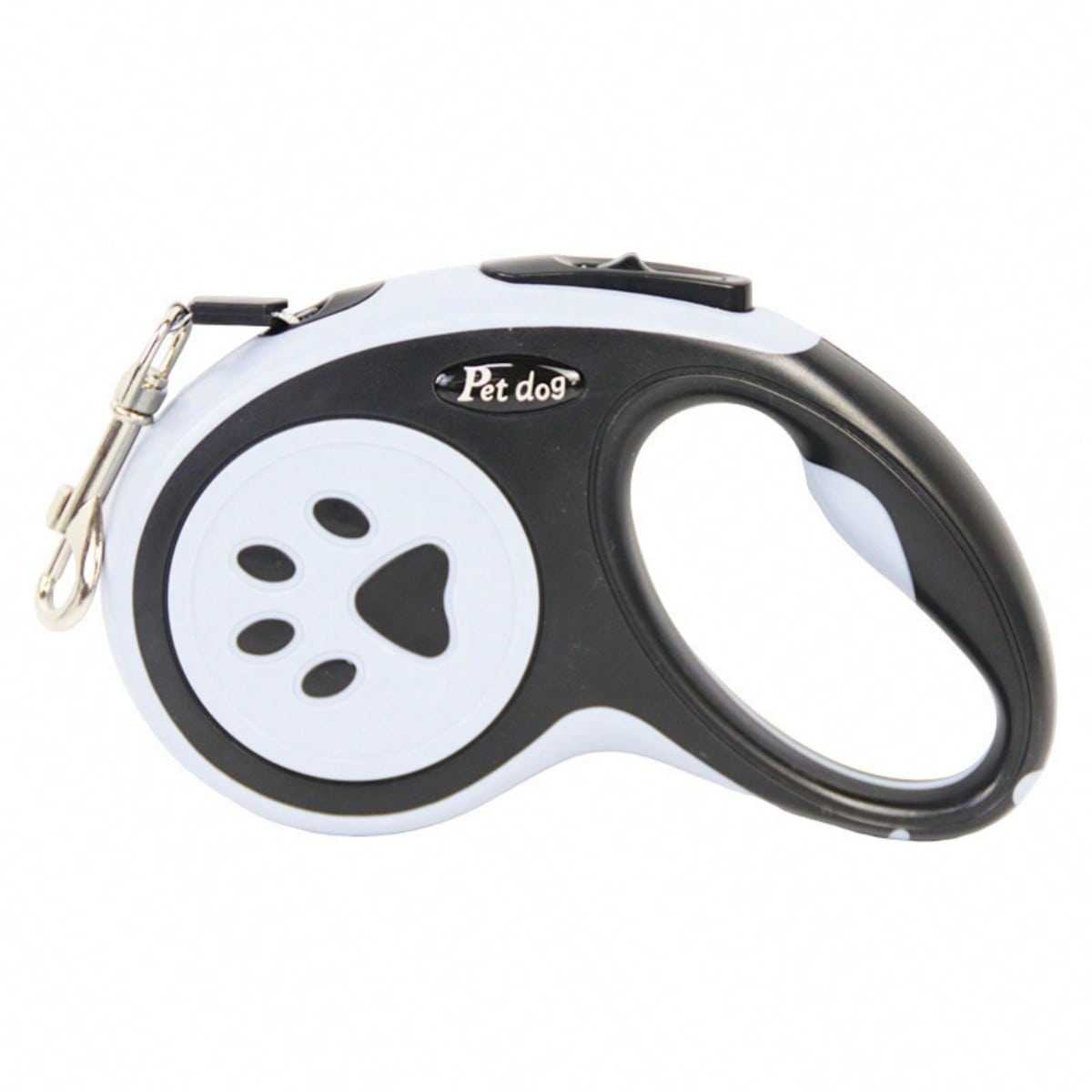 Multicolor polyester retractable adjustable dog leash for walking small and medium dogs