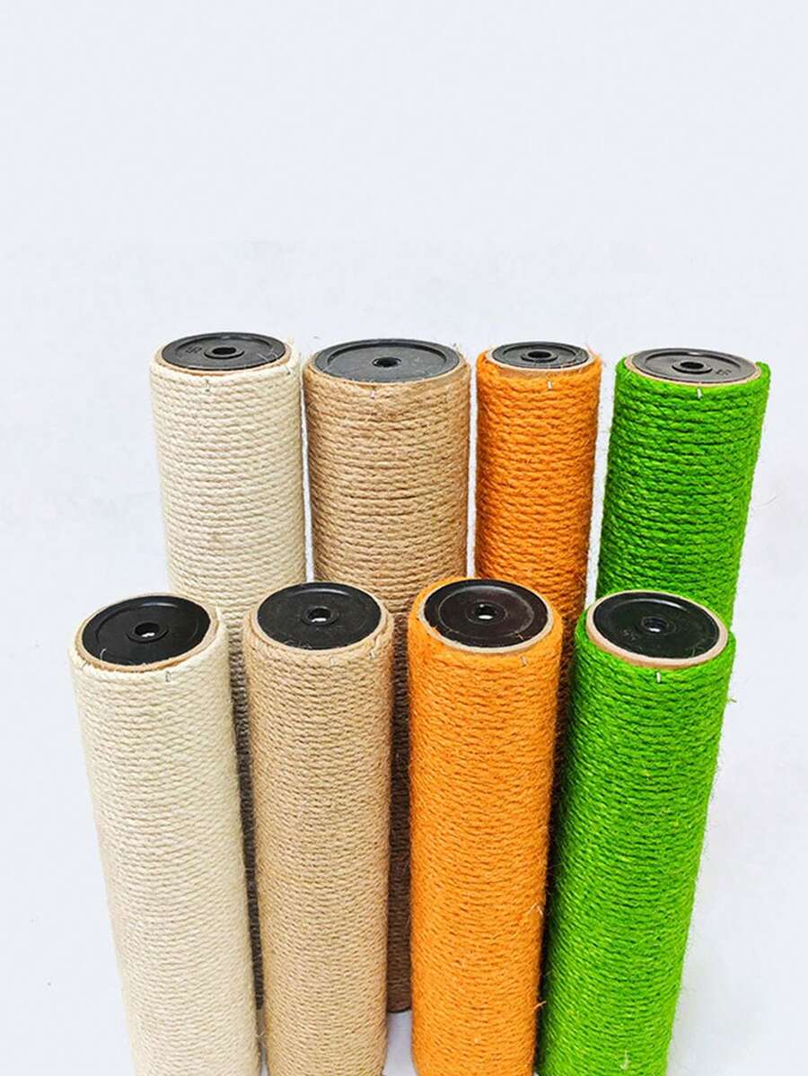 A 6cm diameter replacement sisal scratching post refill for DIY cat tree and climbing pole.