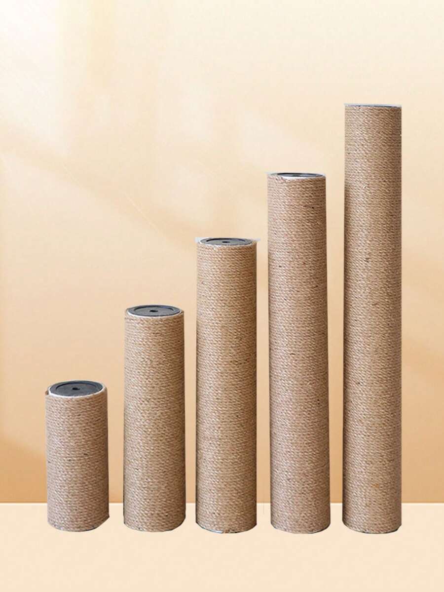 A 6cm diameter replacement sisal scratching post refill for DIY cat tree and climbing pole.
