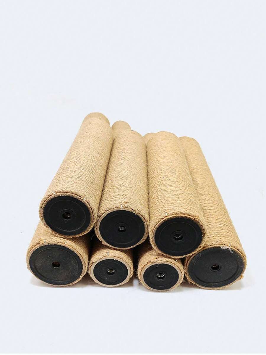 A 6cm diameter replacement sisal scratching post refill for DIY cat tree and climbing pole.