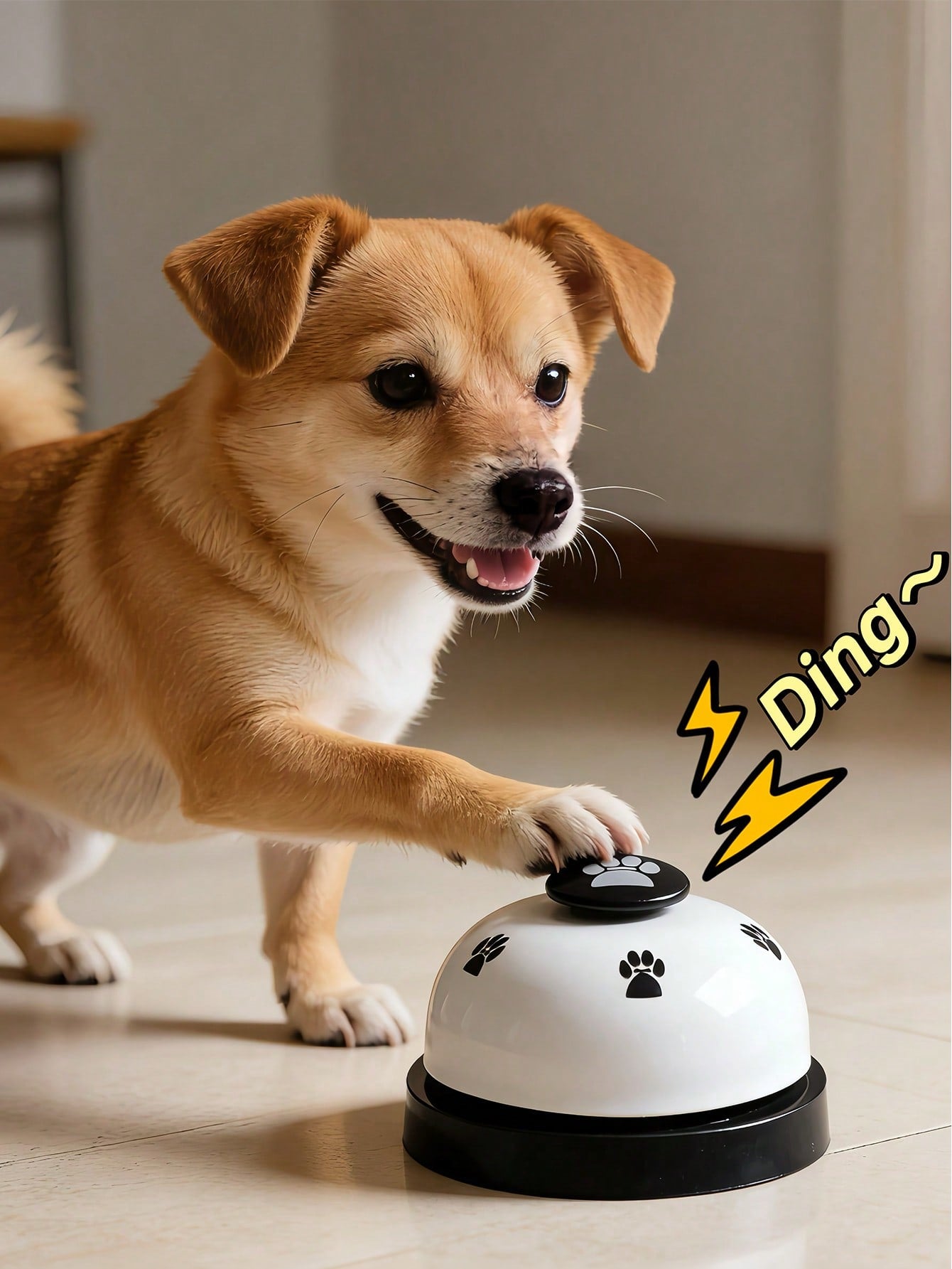 1 Set Pet Training Bells, Dog Potty Training And Outdoor Communication Bells, Dog Agility Training Interactive Toys