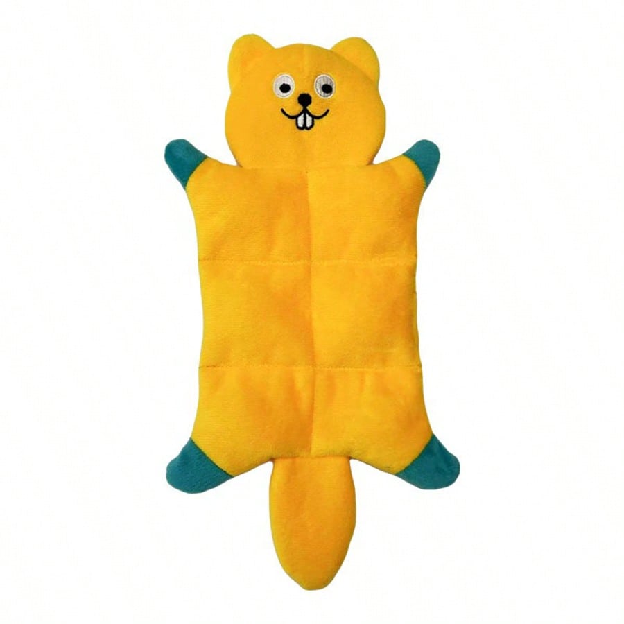 Cute Sound-Making Plush Pet Doll - Brown Bear, Squirrel, Fox, Koala, Raccoon, Rabbit, With BIBI Sound Chip, Chew-Resistant, Suitable For Medium And Large Dogs And Cats, And Materials