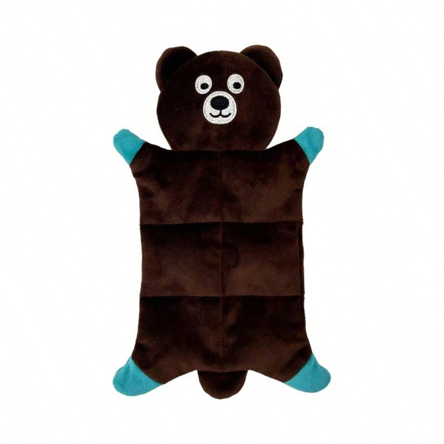 Cute Sound-Making Plush Pet Doll - Brown Bear, Squirrel, Fox, Koala, Raccoon, Rabbit, With BIBI Sound Chip, Chew-Resistant, Suitable For Medium And Large Dogs And Cats, And Materials