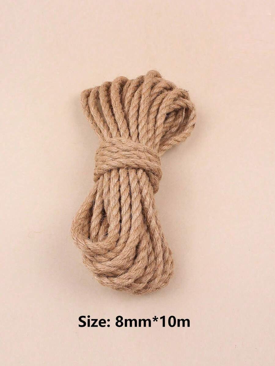 Multicolor 393-inch polyamide cat scratching post rope for DIY pet toys and cat furniture repair.