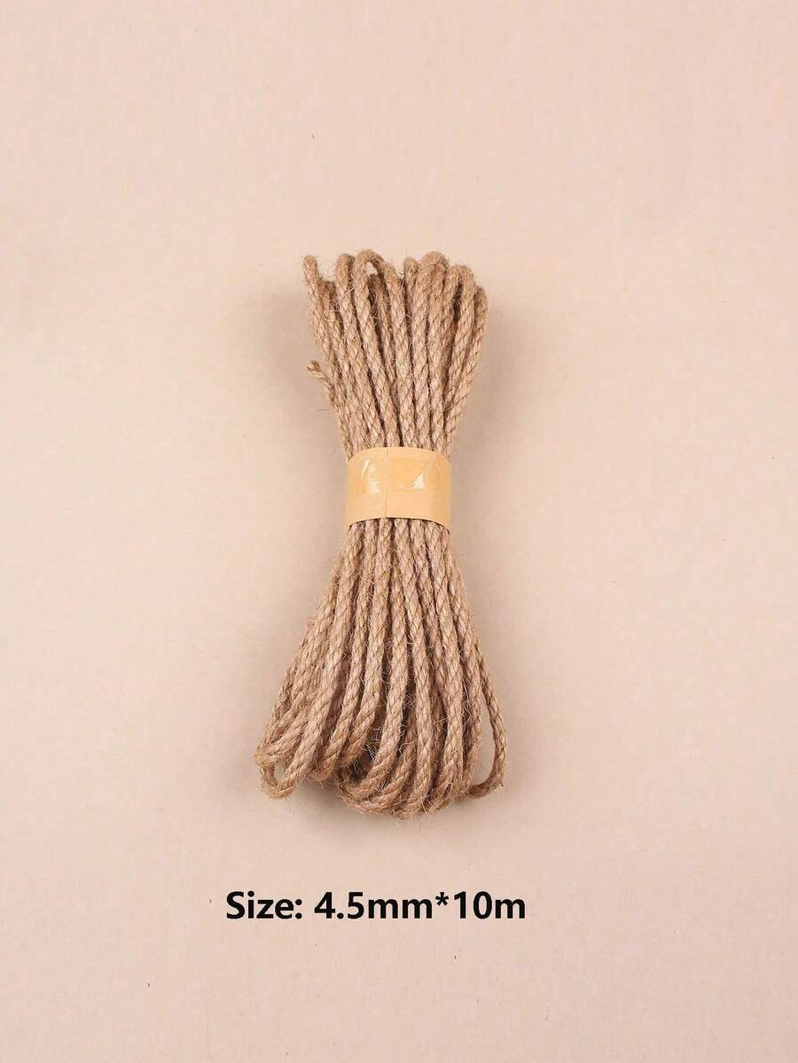 Multicolor 393-inch polyamide cat scratching post rope for DIY pet toys and cat furniture repair.
