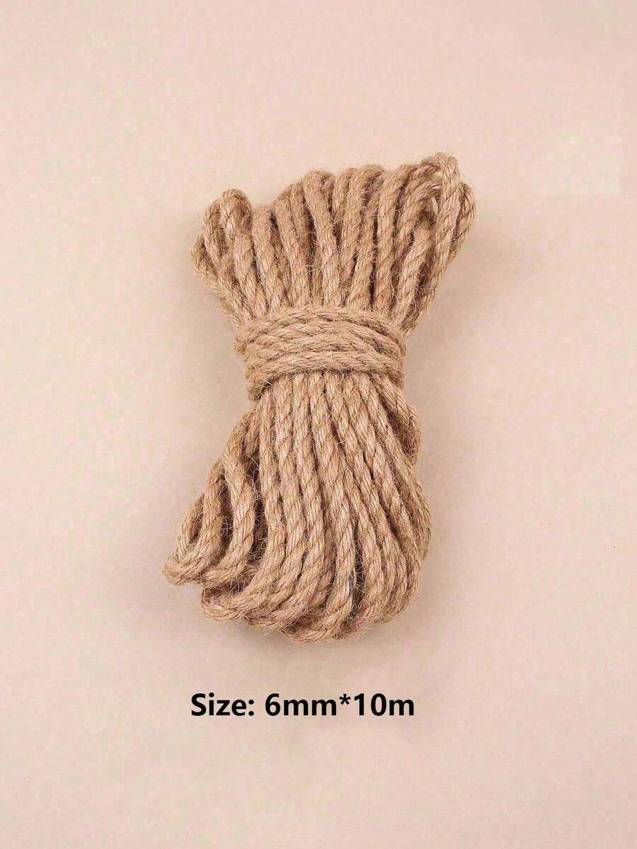 Multicolor 393-inch polyamide cat scratching post rope for DIY pet toys and cat furniture repair.