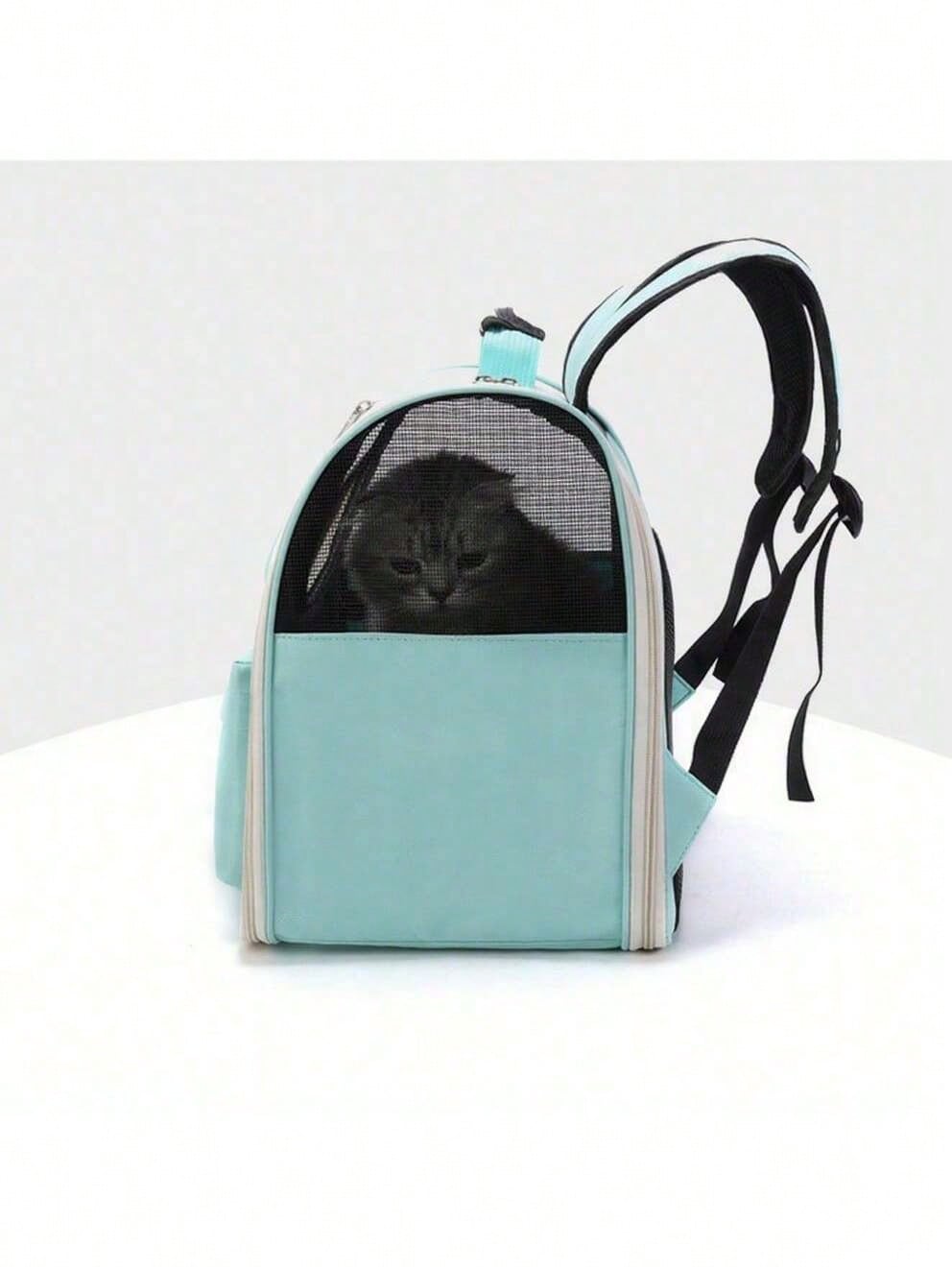 Cat Carrier, Dog Carrier, Cat Backpack, Dog Backpack, Large Space Cat Bubble Backpack, Large Space Dog Bubble Backpack, Breathable Cat Backpack, Sun-Shading Dog Backpack, Ergonomic 3D Design, Suitable For Travel, Hiking, Shopping And Vet Visits