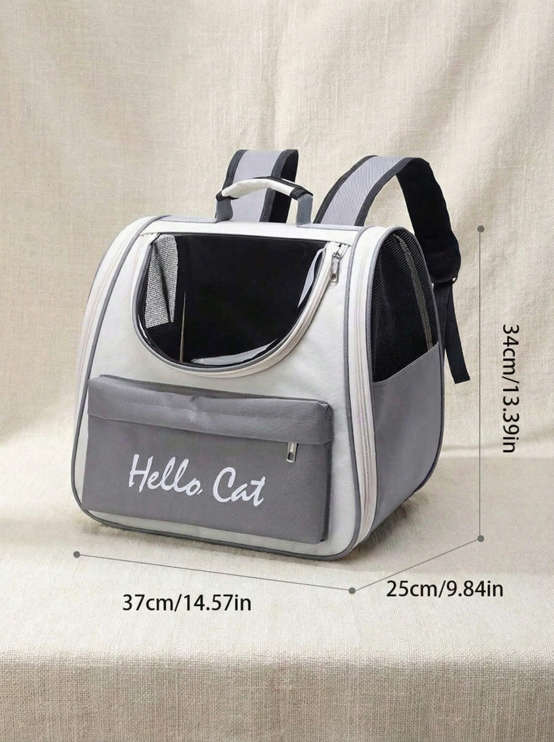Cat Carrier, Dog Carrier, Cat Backpack, Dog Backpack, Large Space Cat Bubble Backpack, Large Space Dog Bubble Backpack, Breathable Cat Backpack, Sun-Shading Dog Backpack, Ergonomic 3D Design, Suitable For Travel, Hiking, Shopping And Vet Visits