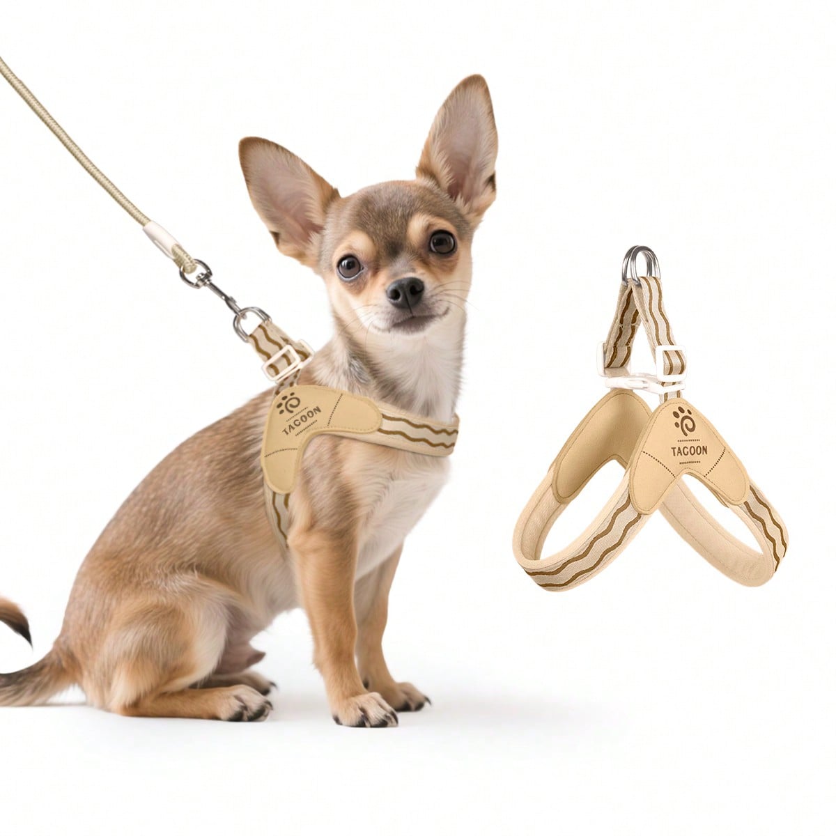 Spring New Dog Harness With Leash, Anti-Pull Dog Chest Harness With Breathable Padding And Escape-Proof Design, Quick Adjust For Dog Training And Walking, Pet Supplies, Pet Outdoor Leash Set