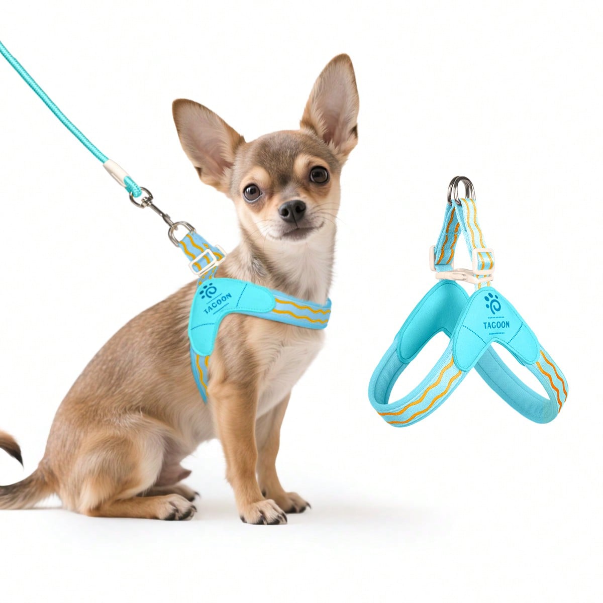 Spring New Dog Harness With Leash, Anti-Pull Dog Chest Harness With Breathable Padding And Escape-Proof Design, Quick Adjust For Dog Training And Walking, Pet Supplies, Pet Outdoor Leash Set