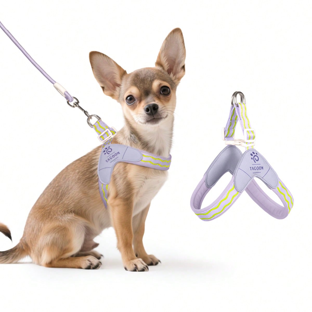 Spring New Dog Harness With Leash, Anti-Pull Dog Chest Harness With Breathable Padding And Escape-Proof Design, Quick Adjust For Dog Training And Walking, Pet Supplies, Pet Outdoor Leash Set