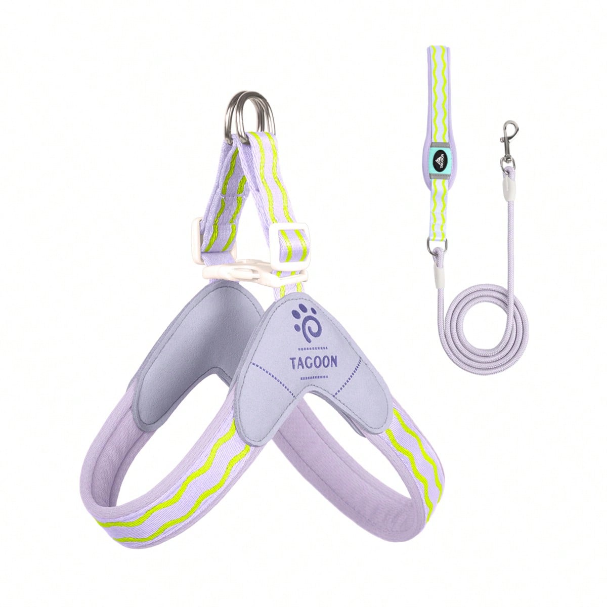 Spring New Dog Harness With Leash, Anti-Pull Dog Chest Harness With Breathable Padding And Escape-Proof Design, Quick Adjust For Dog Training And Walking, Pet Supplies, Pet Outdoor Leash Set