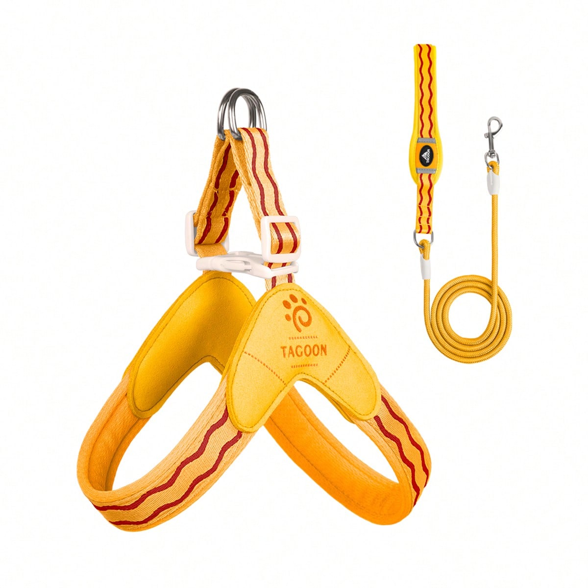 Spring New Dog Harness With Leash, Anti-Pull Dog Chest Harness With Breathable Padding And Escape-Proof Design, Quick Adjust For Dog Training And Walking, Pet Supplies, Pet Outdoor Leash Set