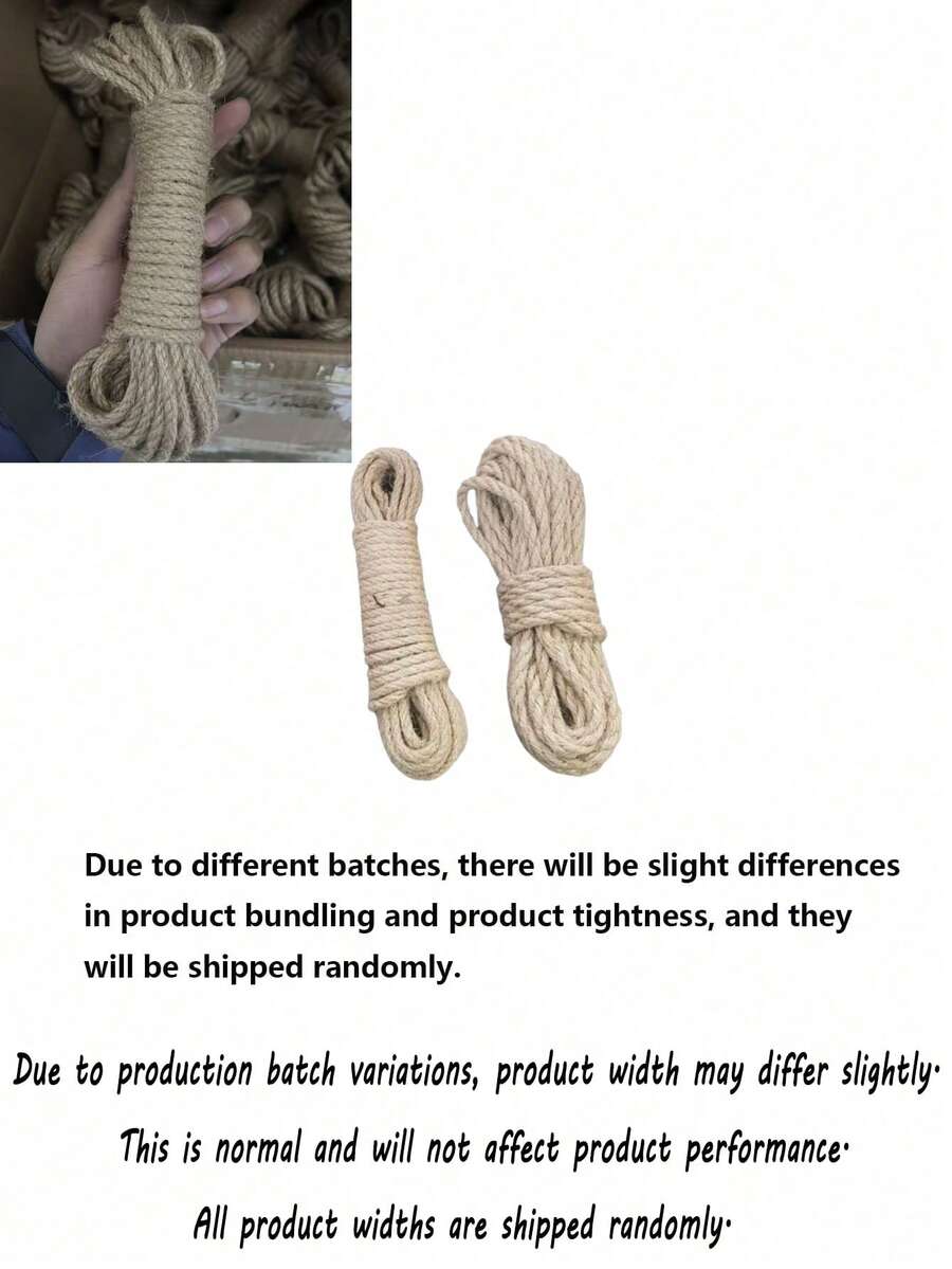 Multicolor 393-inch polyamide cat scratching post rope for DIY pet toys and cat furniture repair.
