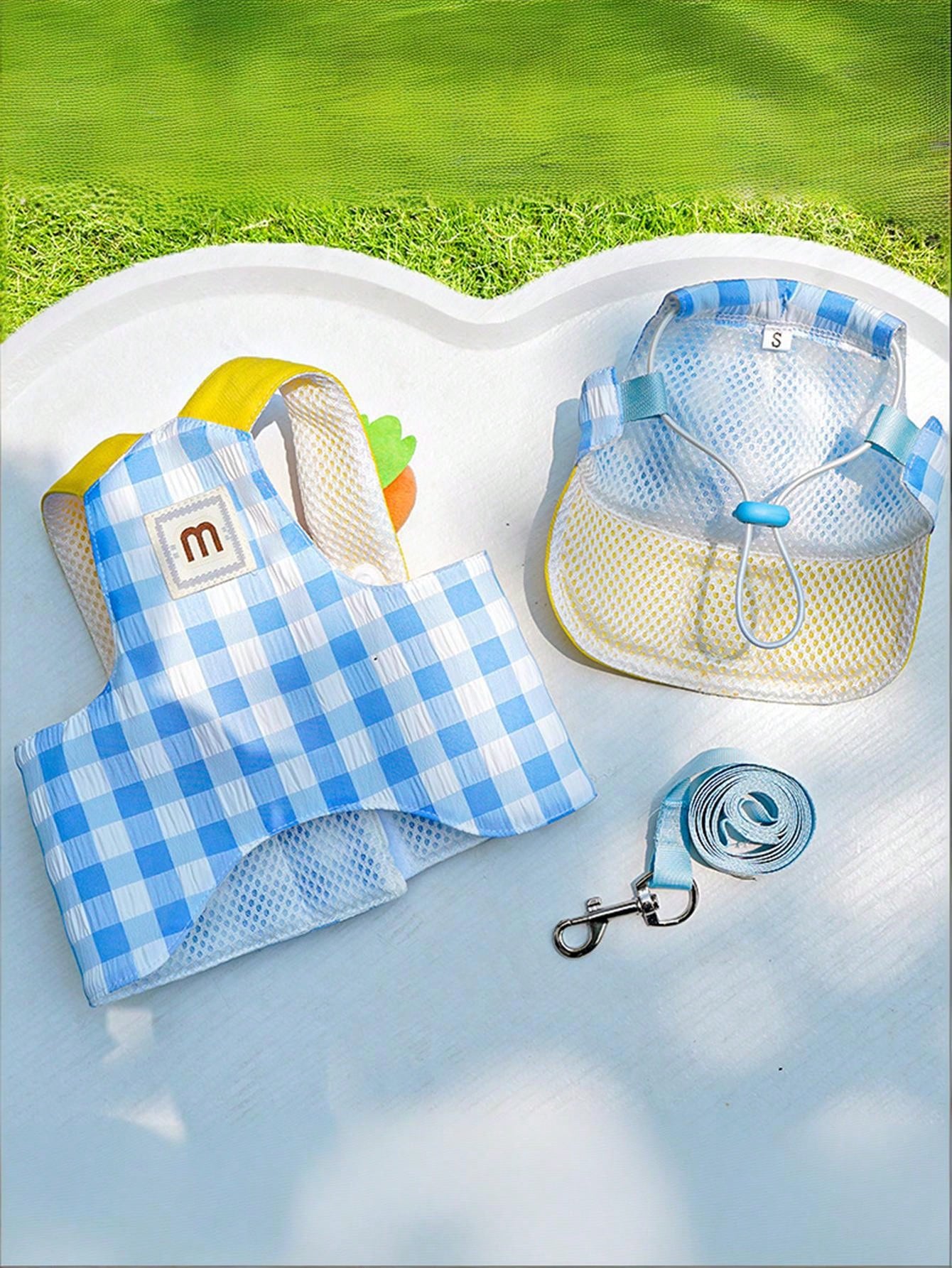 Multicolor polyester lace pet carrier and outdoor wear for cats and dogs