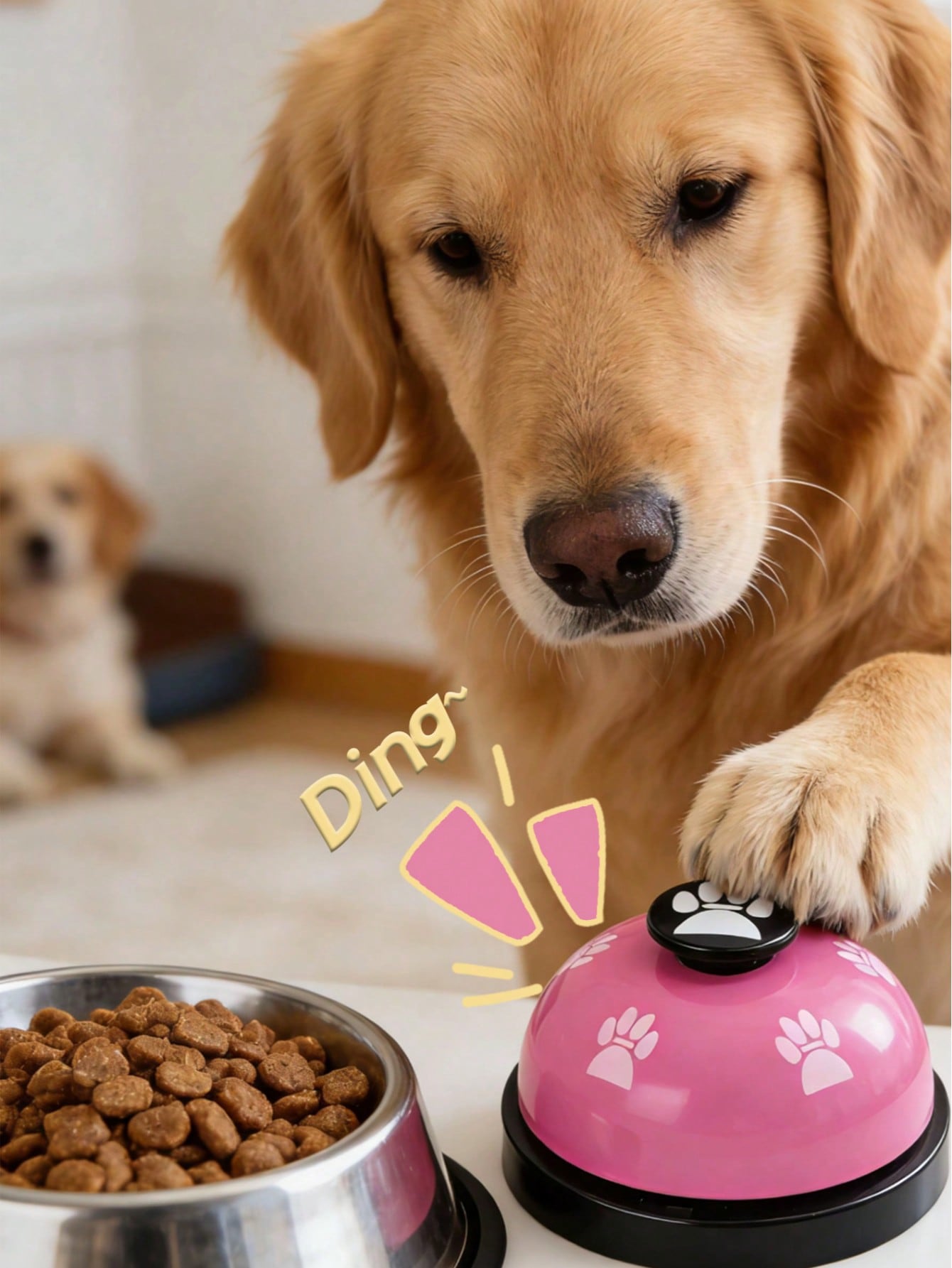 1 Set Pet Training Bells, Dog Potty Training And Outdoor Communication Bells, Dog Agility Training Interactive Toys