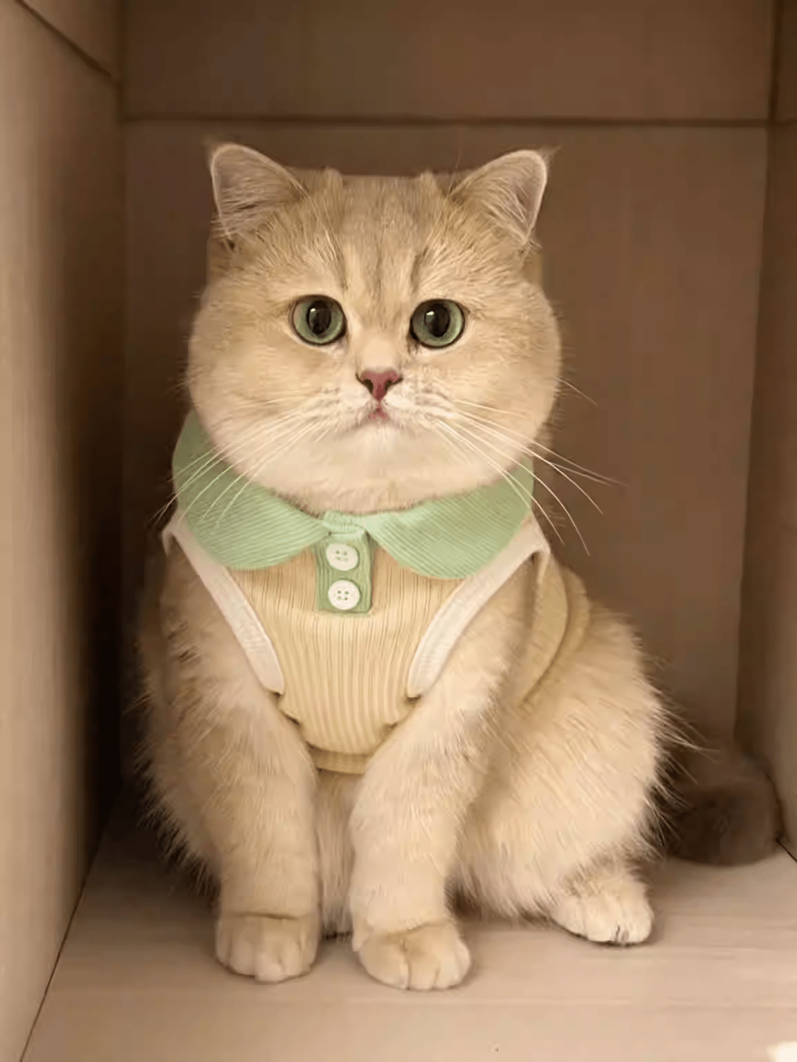 1pc Cat/Dog Summer Thin Polo Shirt, Lapel T-Shirt, Suitable For Munchkin, British Shorthair, Cute Pet Vest, Anti-Shedding