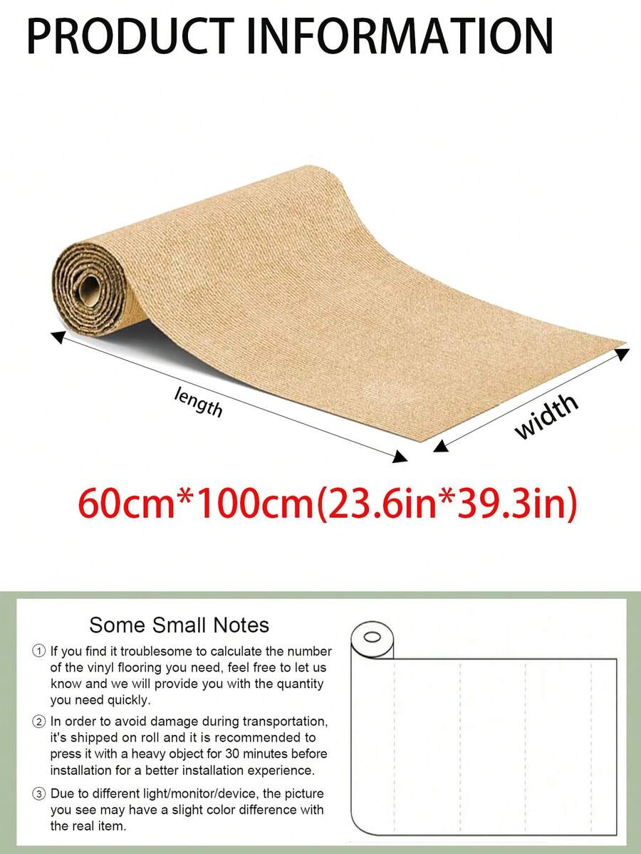 Khaki self-adhesive trimmable cat scratching mat carpet designed as a furniture protector for cats