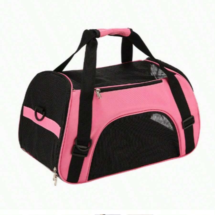 Multicolor colorblock pet sling carrier bag made of breathable EVA material for small cats and dogs outdoor travel