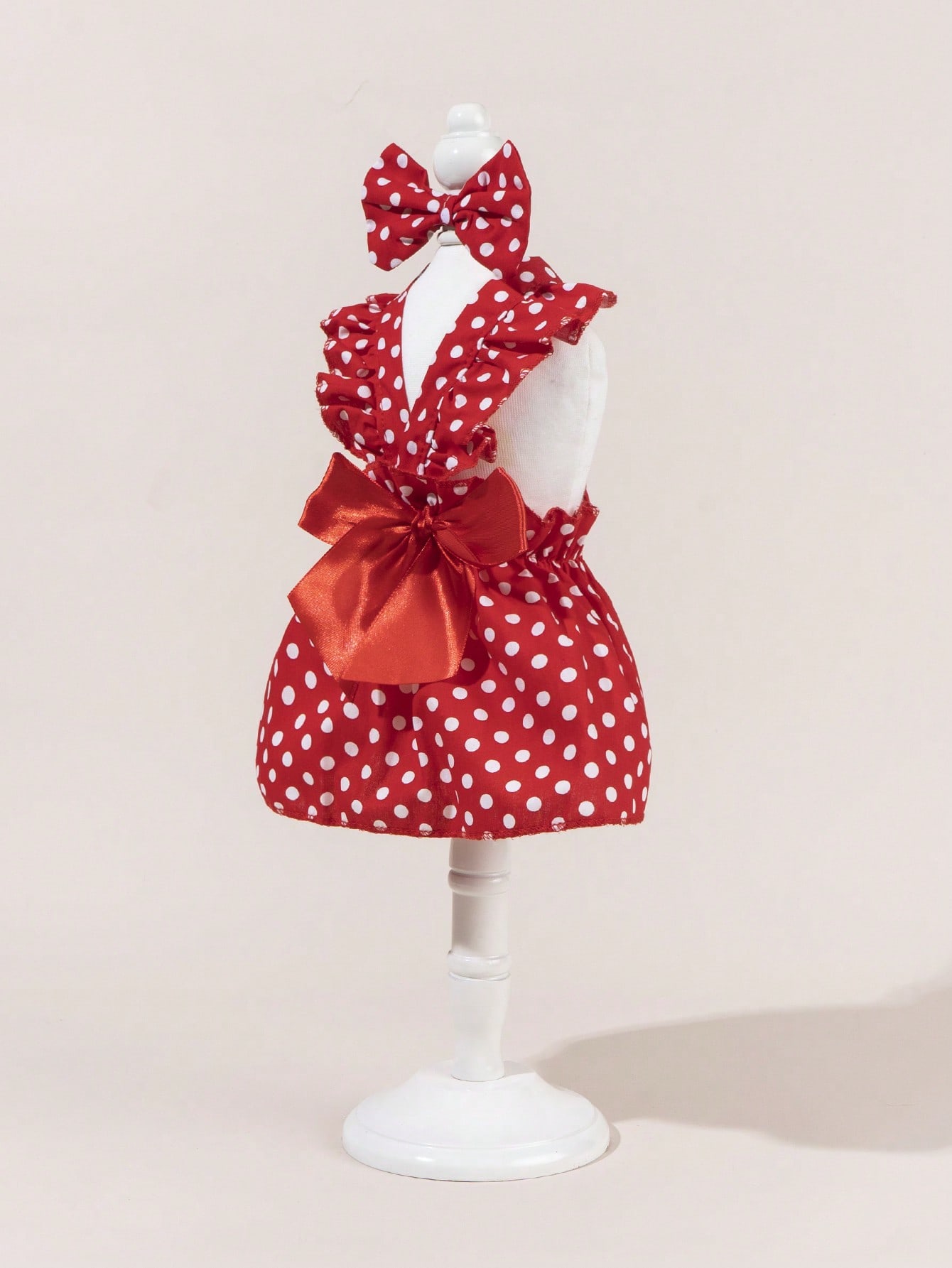 1 Set Printed Dress + Bow Tie Pet Costume, Cute Fashion Printed Dress + Bow Tie Pet Costume, Dress Costume, Fashion Wedding Dress Elastic Tulle Skirt Princess Pet Dress For Dogs & Cats