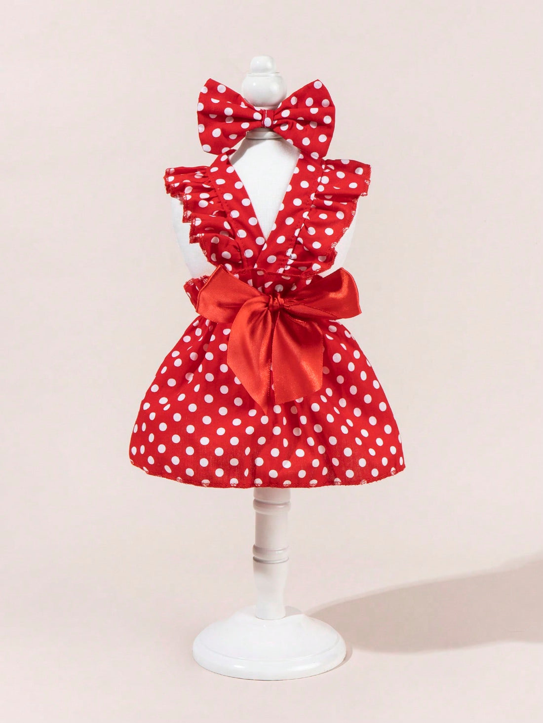 1 Set Printed Dress + Bow Tie Pet Costume, Cute Fashion Printed Dress + Bow Tie Pet Costume, Dress Costume, Fashion Wedding Dress Elastic Tulle Skirt Princess Pet Dress For Dogs & Cats