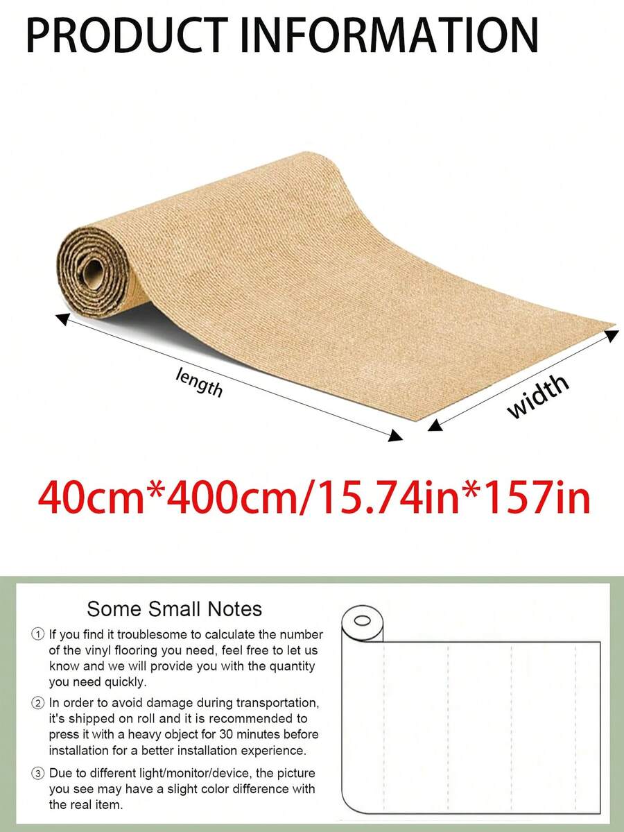 Khaki self-adhesive trimmable cat scratching mat carpet designed as a furniture protector for cats