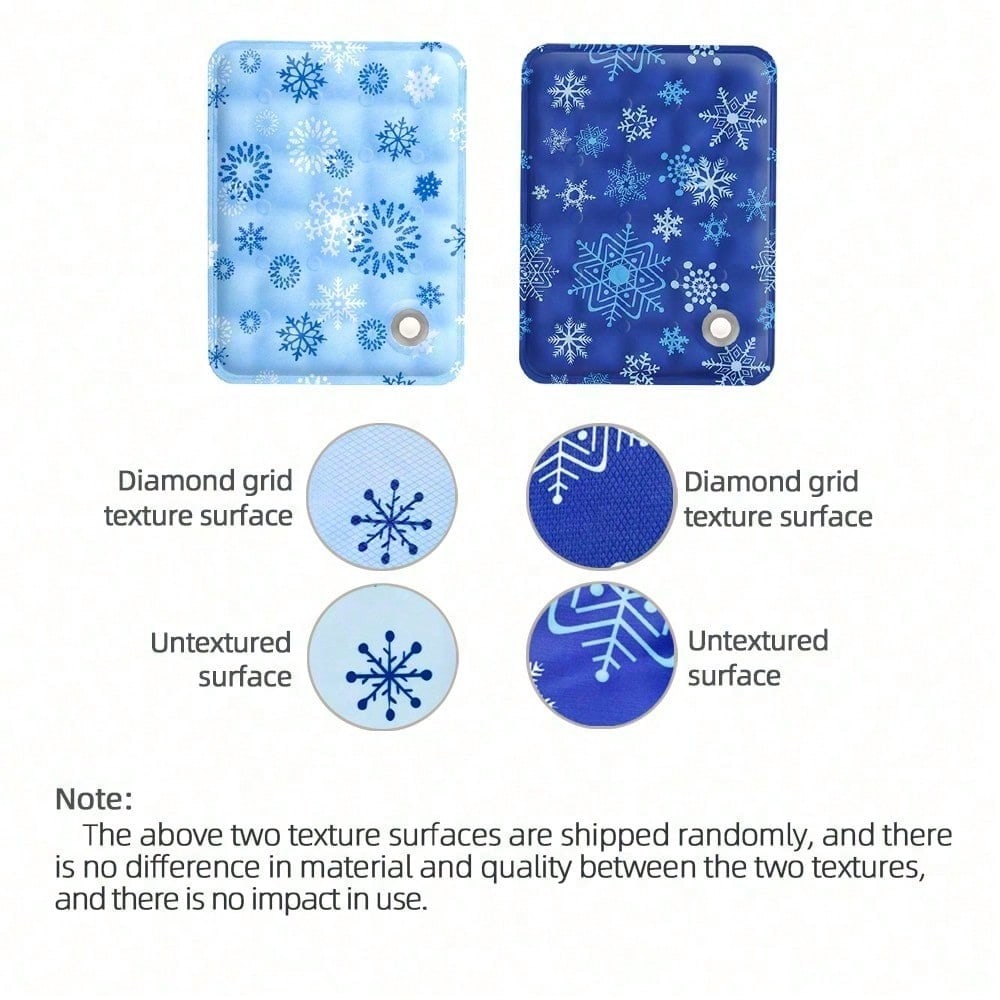 Premium Pet Cooling Mat, Pressure-Activated Self-Cooling Gel Pad With Dry Ice Crystal Technology, Scratch And Bite Resistant Cooling Bed, Washable Durable Mat, Suitable For Dog Cages, Floors, Sofas, Cars And Outdoors, Fits All Dog Breeds