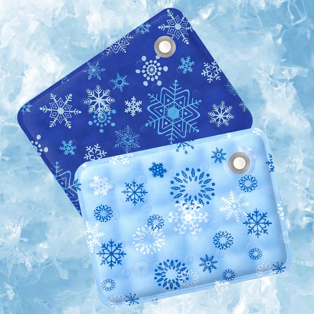 1pc Pet Hydrating Cooling Mat, Summer Pet Cooling Pad, Water-Filled Cooling Mat For Dog/Cat Bed, Suitable For Medium/Small Pets, Variety Of Colors Available, Enhanced Cooling Effect With Dry Ice Powder