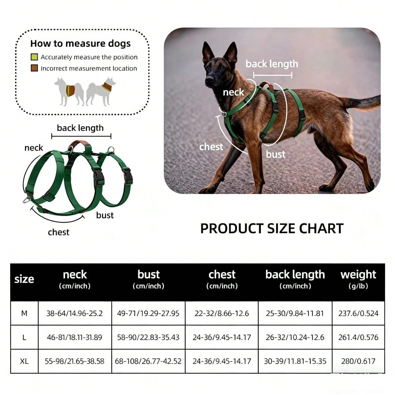 Heavy Duty Escape-Proof Dog Harness Leash For Large Dogs, Summer, 3-Strap Safety Design With Soft Nylon Padding, Suitable For Long-Bodied Breeds, Durable Nylon Material, Ideal For Walking, Training Breeds Like Dalmatians And Strong Pullers