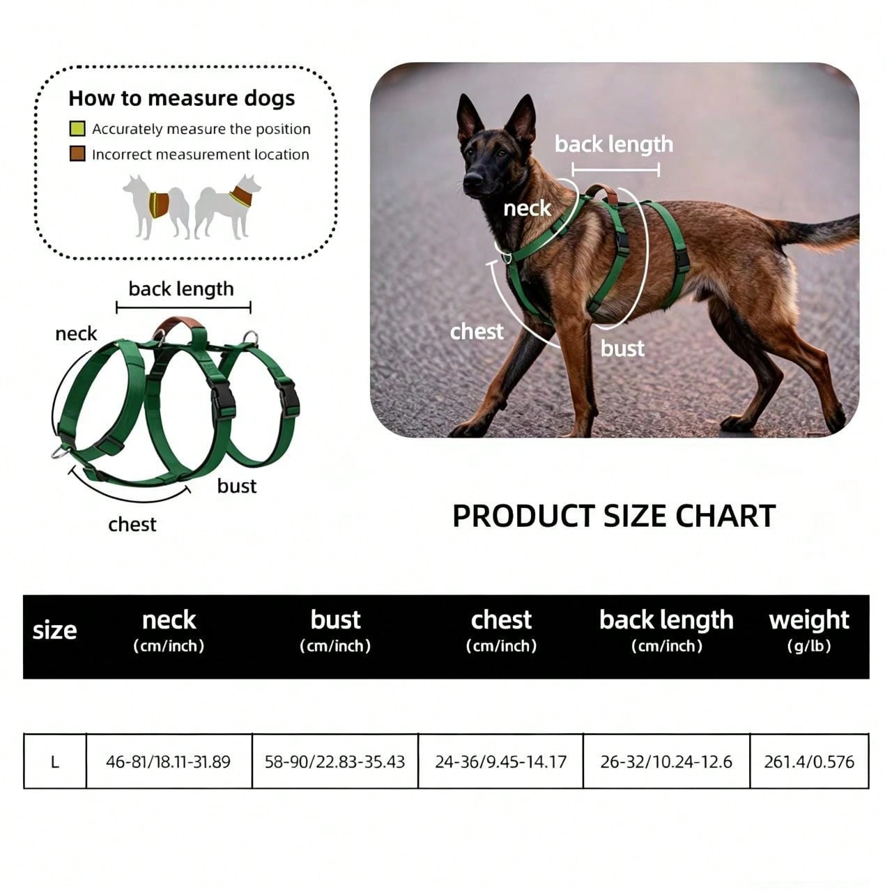 Heavy Duty Escape-Proof Dog Harness Leash For Large Dogs, Summer, 3-Strap Safety Design With Soft Nylon Padding, Suitable For Long-Bodied Breeds, Durable Nylon Material, Ideal For Walking, Training Breeds Like Dalmatians And Strong Pullers