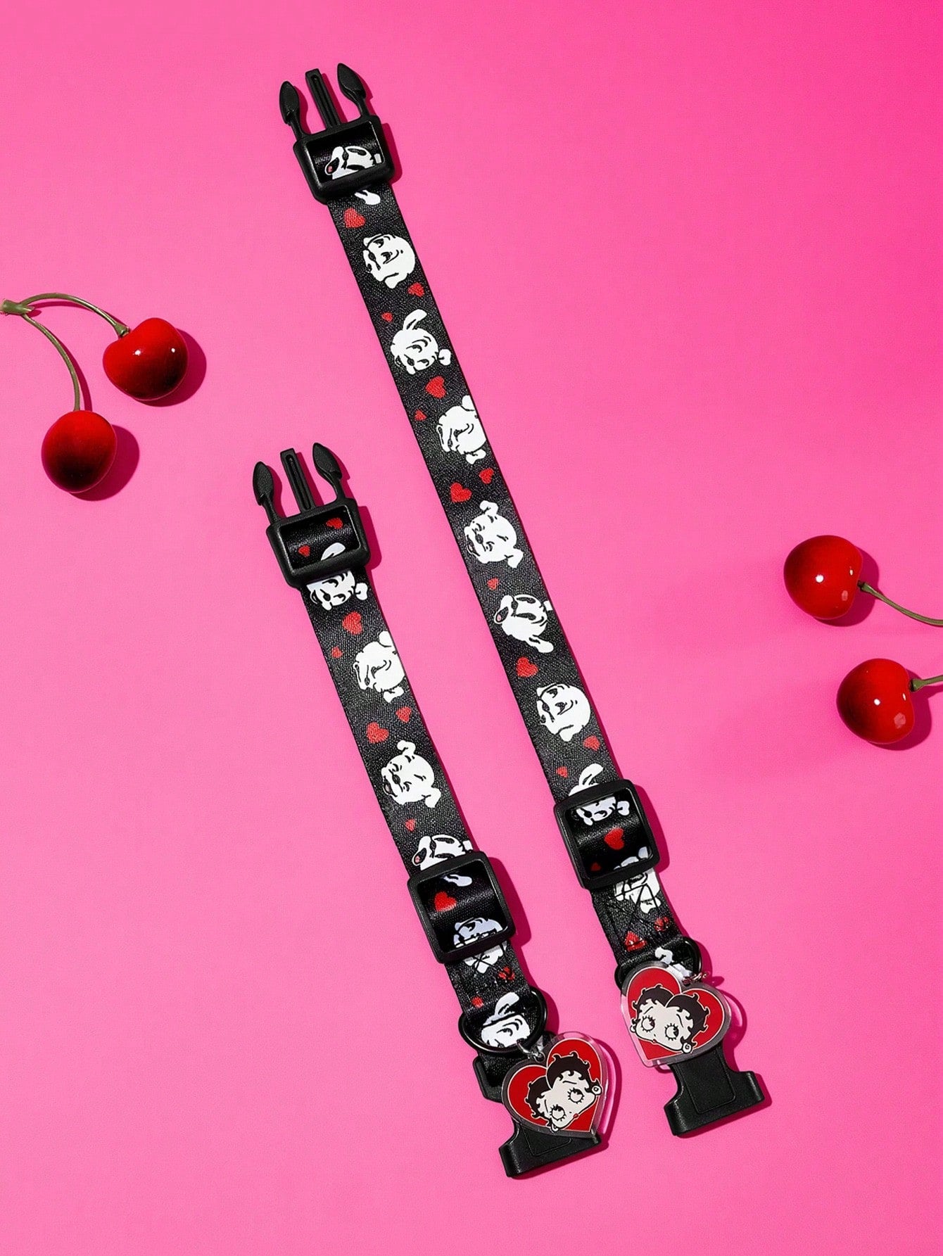 Multicolor cartoon pattern polyester pet harness and leash set with adjustable harness length for cats and dogs