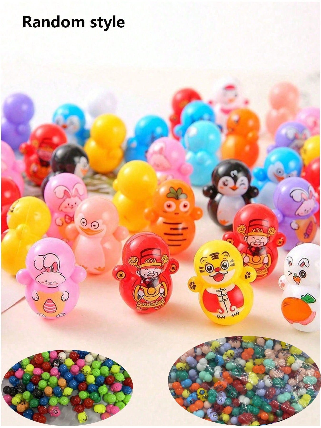 10/8/5/3/2/1pcs Durable Plastic Cat Rolling Toys, Battery-Free Interactive Cat Toys, Suitable For Multiple Cats Entertainment, Provides Excellent Play Experience. Cat Daily Self-Entertainment Toys, No Battery Required
