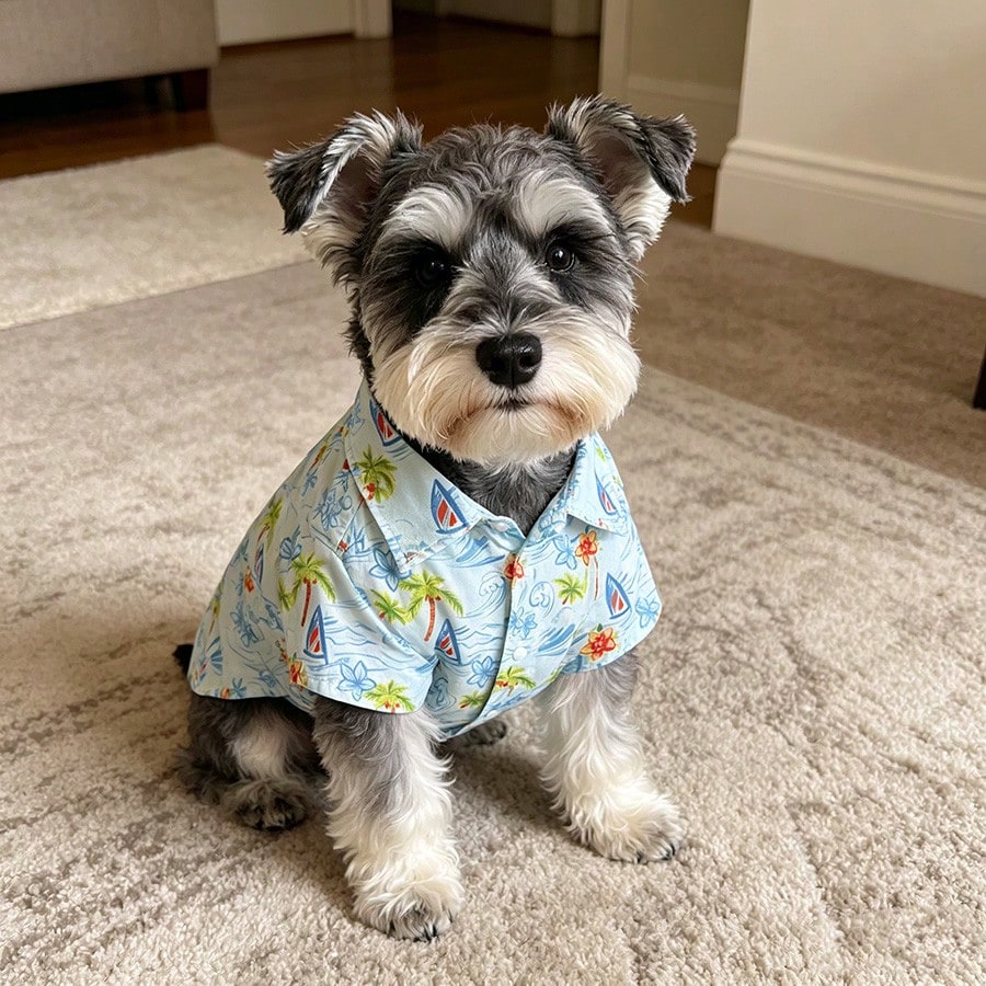 Assorted Print Dog Button Down Shirts, Aesthetic Tropical Hawaiian/Fruit Cactus/Mushroom/Classic Plaid Pet Shirts, Breathable Lightweight Short Sleeve Puppy Clothes For Small Medium Dogs Cats, Summer Daily Wear Walking Travel Photo Prop Pet Lover Gift Pet