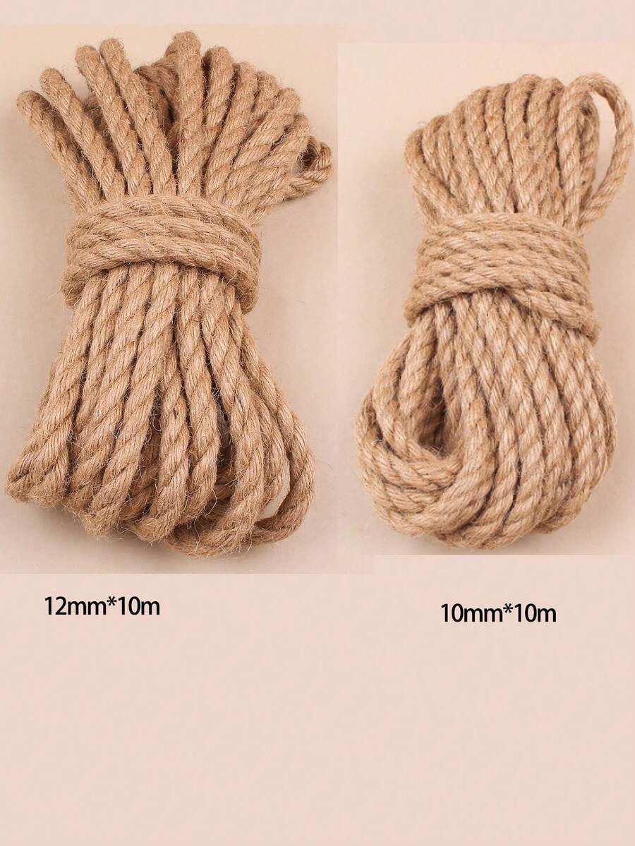 Multicolor 393-inch polyamide cat scratching post rope for DIY pet toys and cat furniture repair.