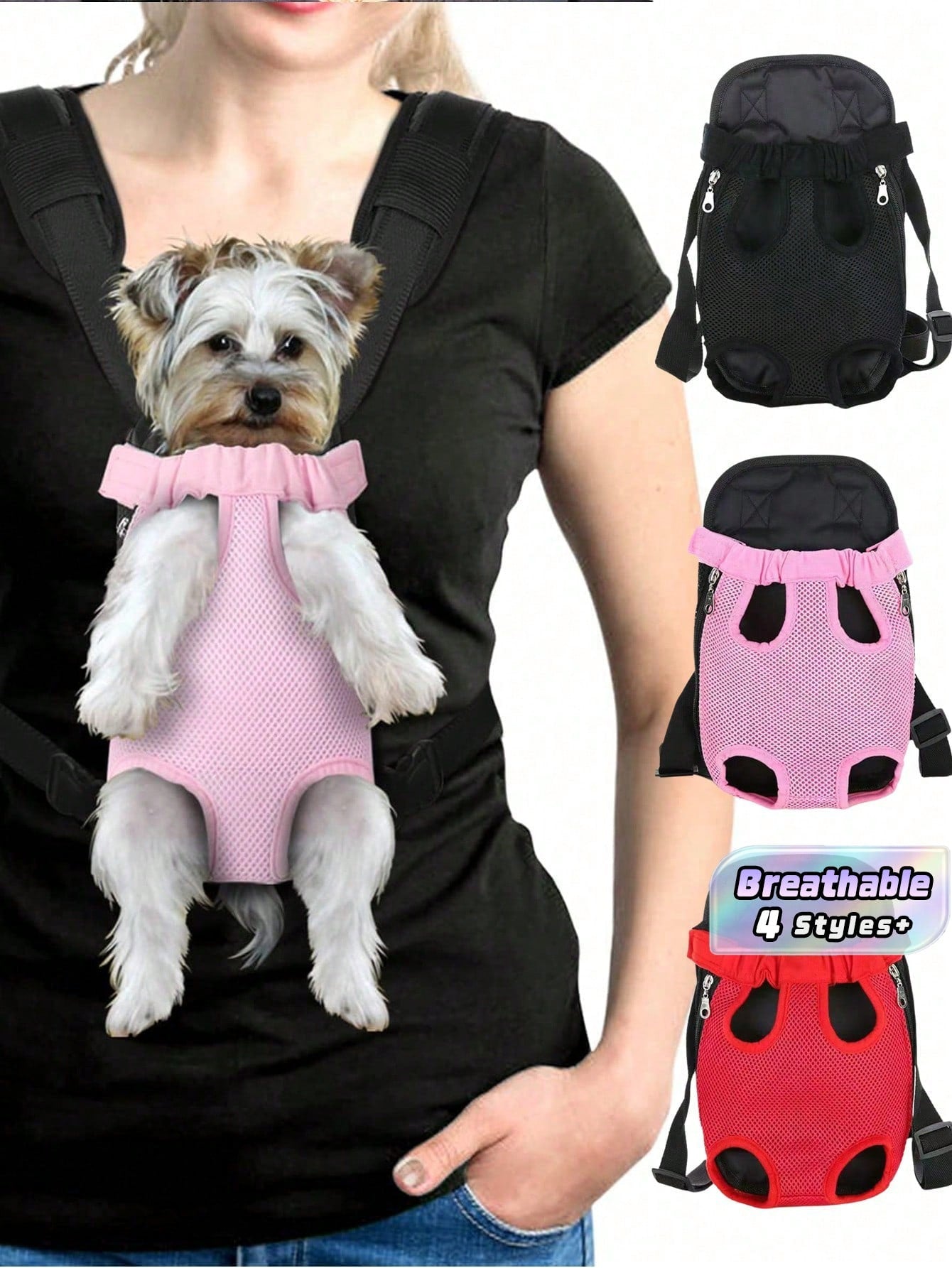 A Daily Breathable Pet Carrier Bag, With A Smaller Size, Suitable For Small Dogs And Cats, Suitable For Dogs Going Outdoors, Dog Supplies, Keeping Puppies, Cat Carrier Bag, Dog Carrier Bag, Christmas Holiday Gift