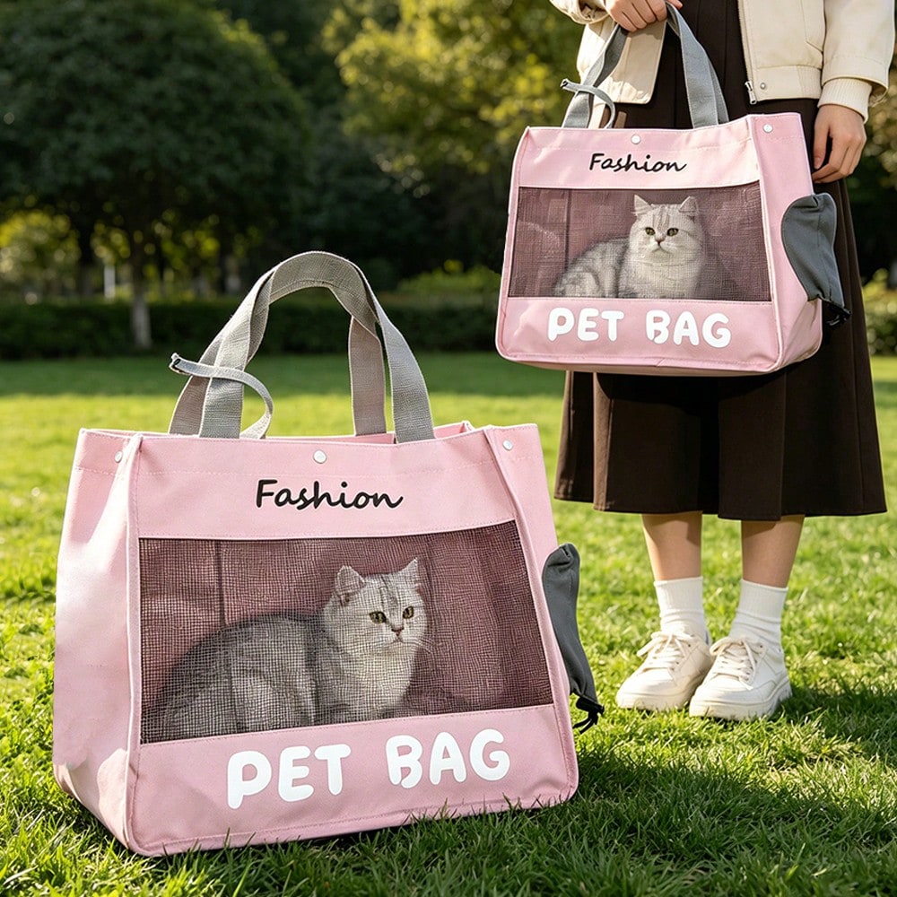 Universal Pet Shoulder Bag, Small Dog Handbag, Cat Shoulder Bag, Cat Tote Bag, Cat Carrier Bag For Outdoor Use