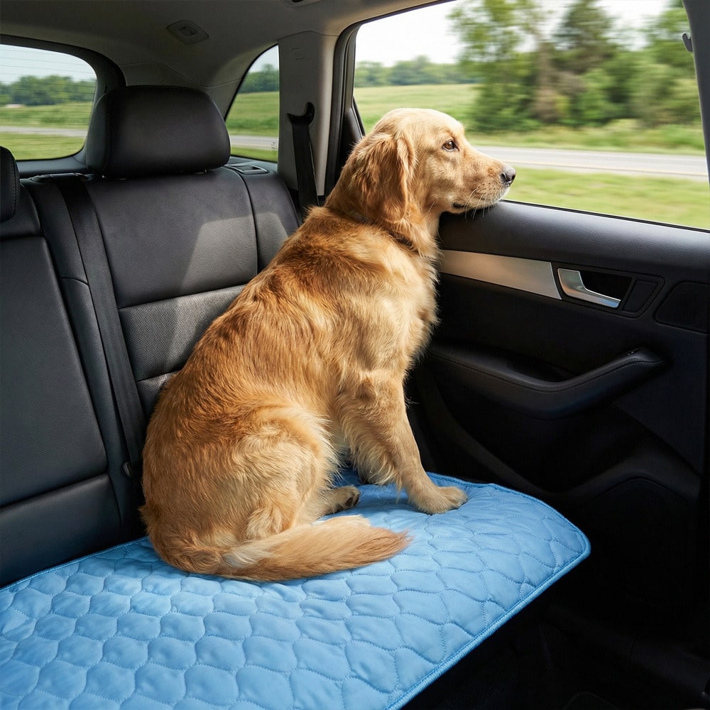 Extra Large Cooling Pet Mat For Summer, Bite-Resistant And Durable Dog Pad, Suitable For All Seasons, Lightweight Pet Cooling Pad Bed, Available In 5 Sizes For Small, Medium And Large Pets, For Pet Lovers, Washable